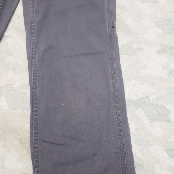 Carhartt Pants Womens 4 Gray Pockets Loose Fit Workwear - Picture 3 of 15